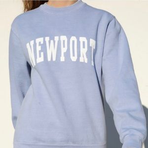 brandy melville newport sweatshirt